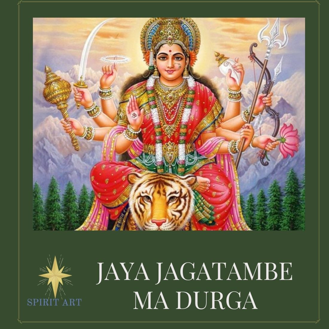 Значение мантры Jaya Jagatambe Ma Durga
